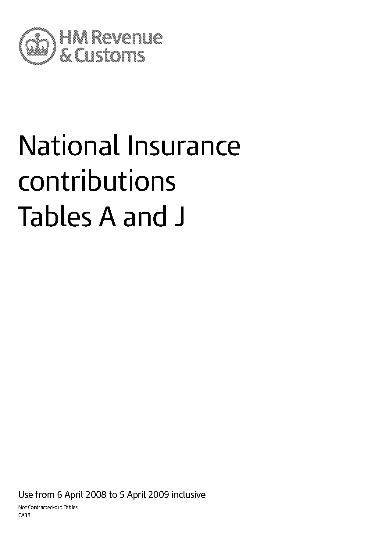 hmrc national insurance contributions letter