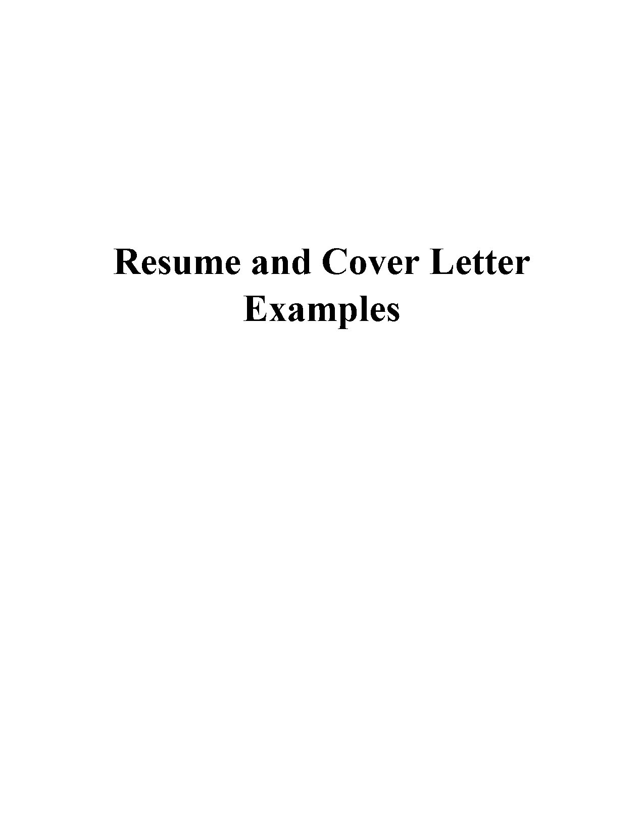 example of resume and application letter for teacher