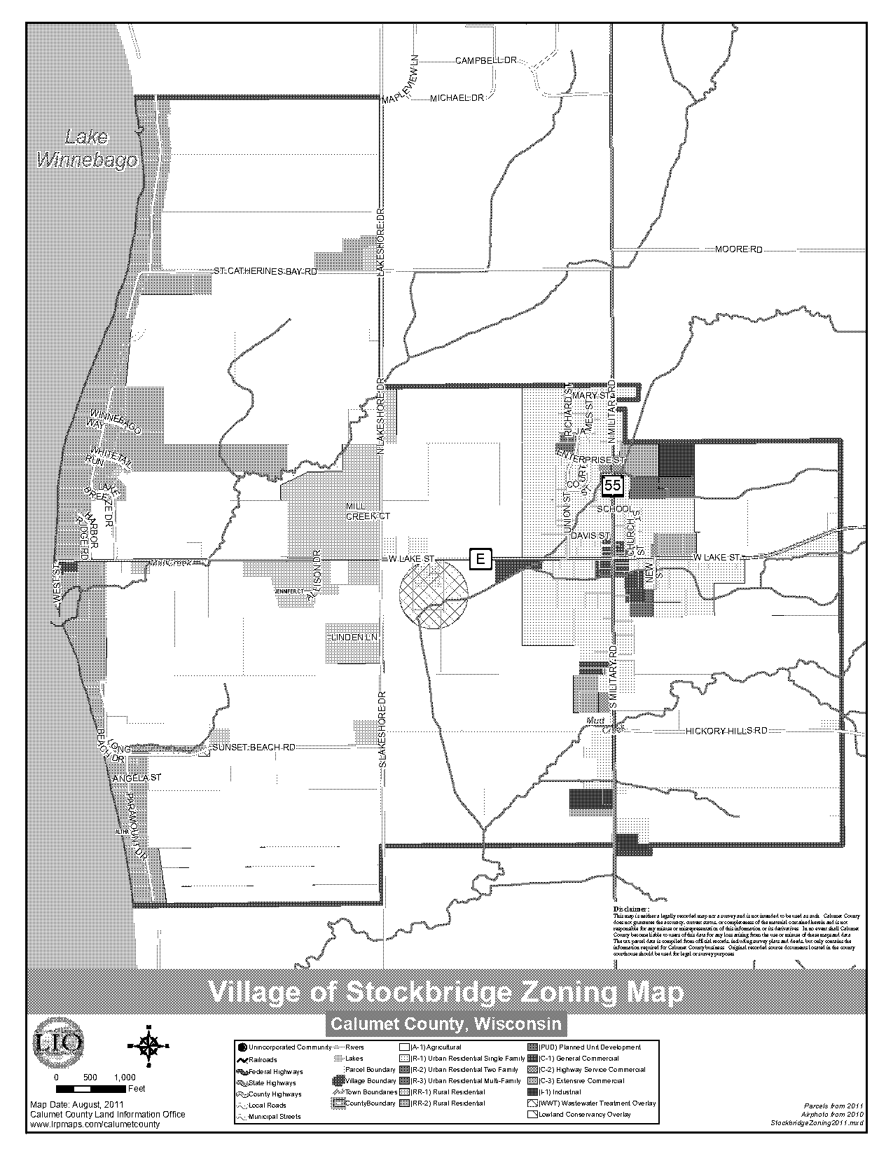 calumet county tax records map