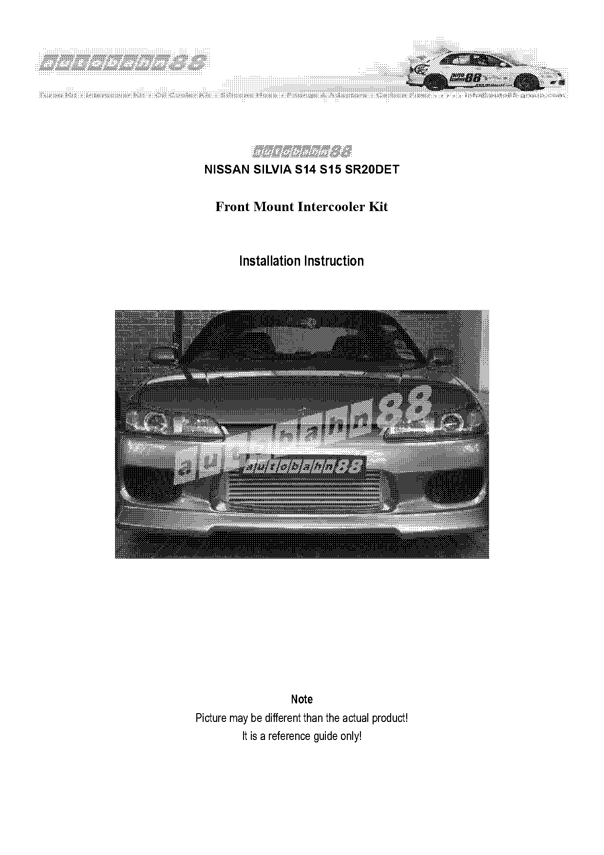 isr turbo kit instructions