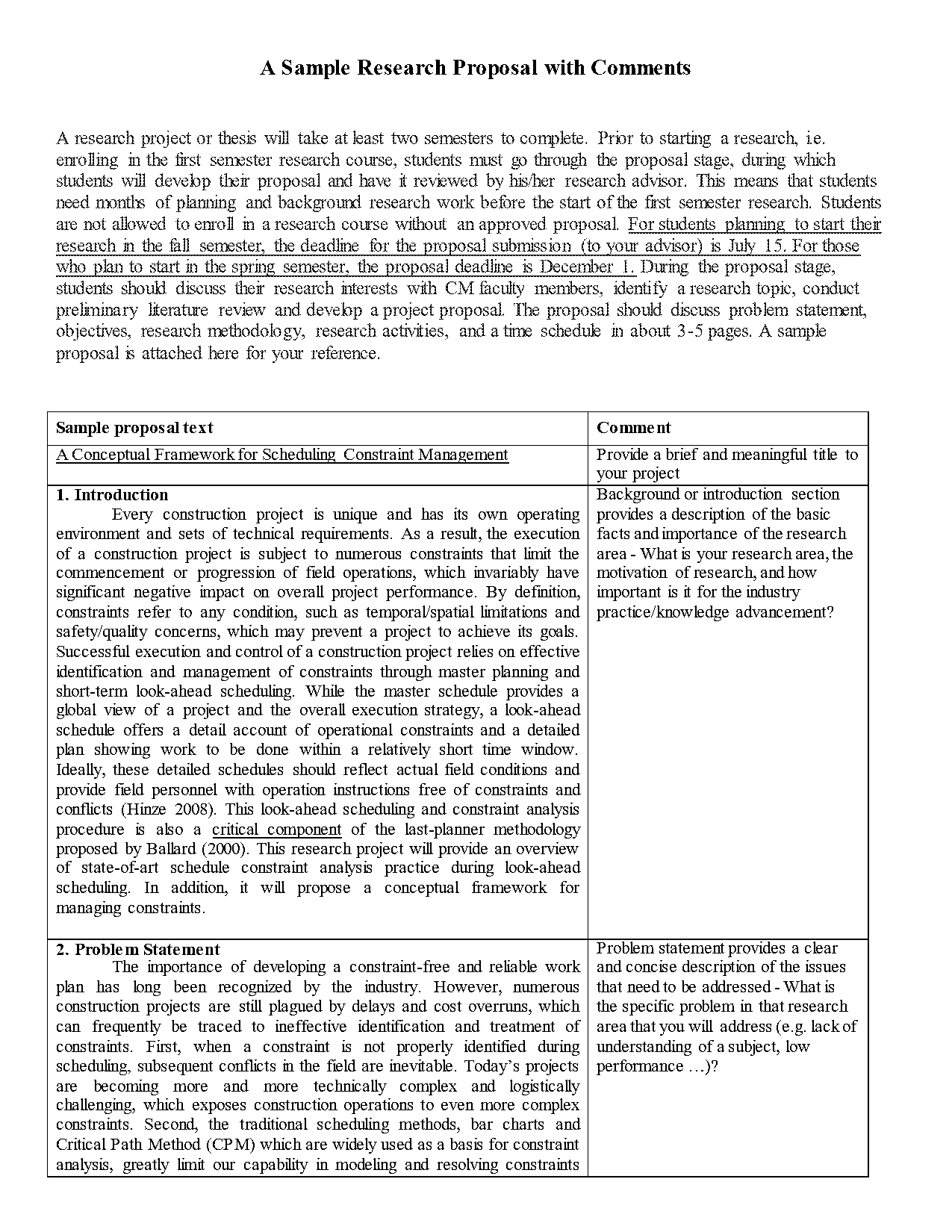 computer science phd proposal sample