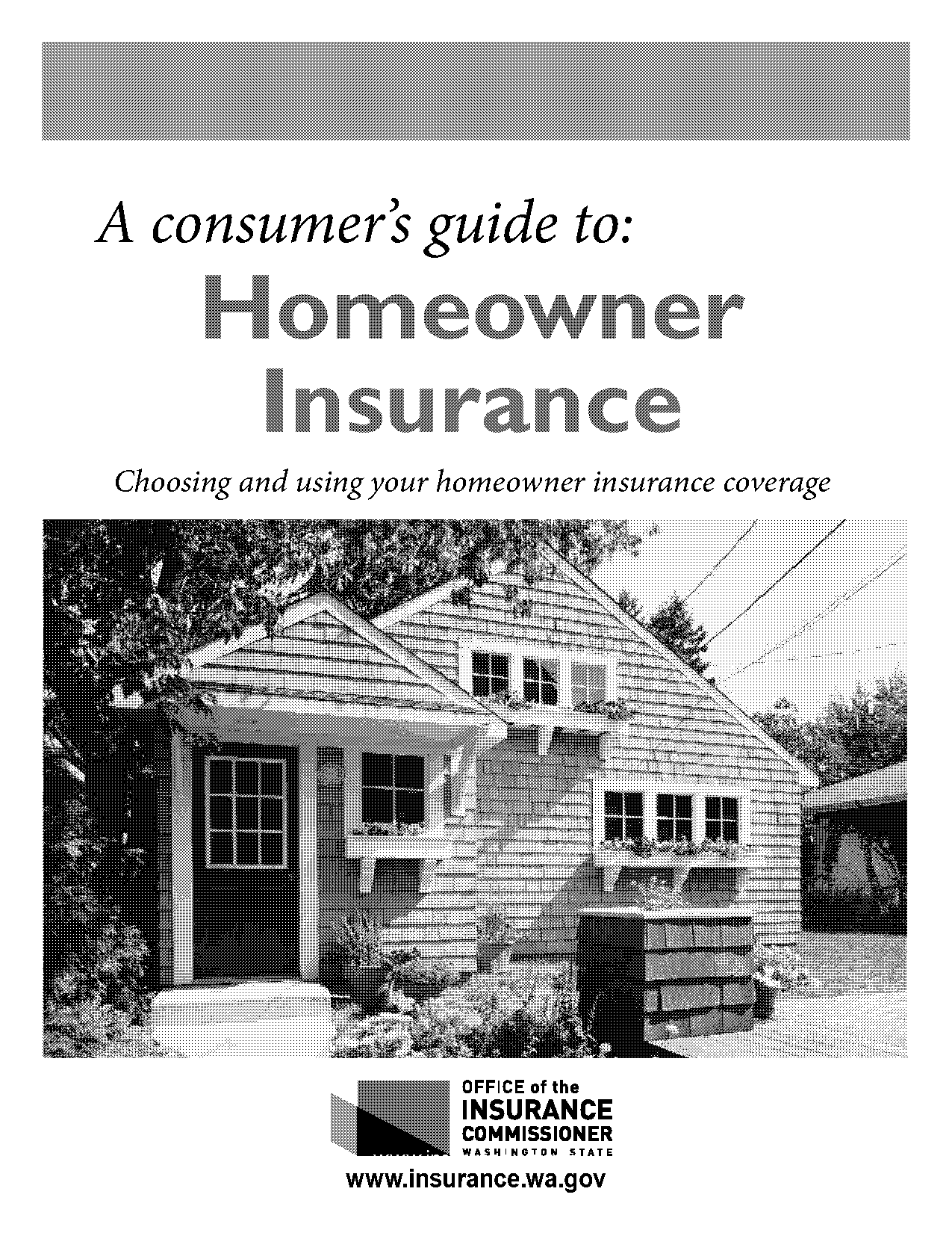 homeowners insurance and maintain