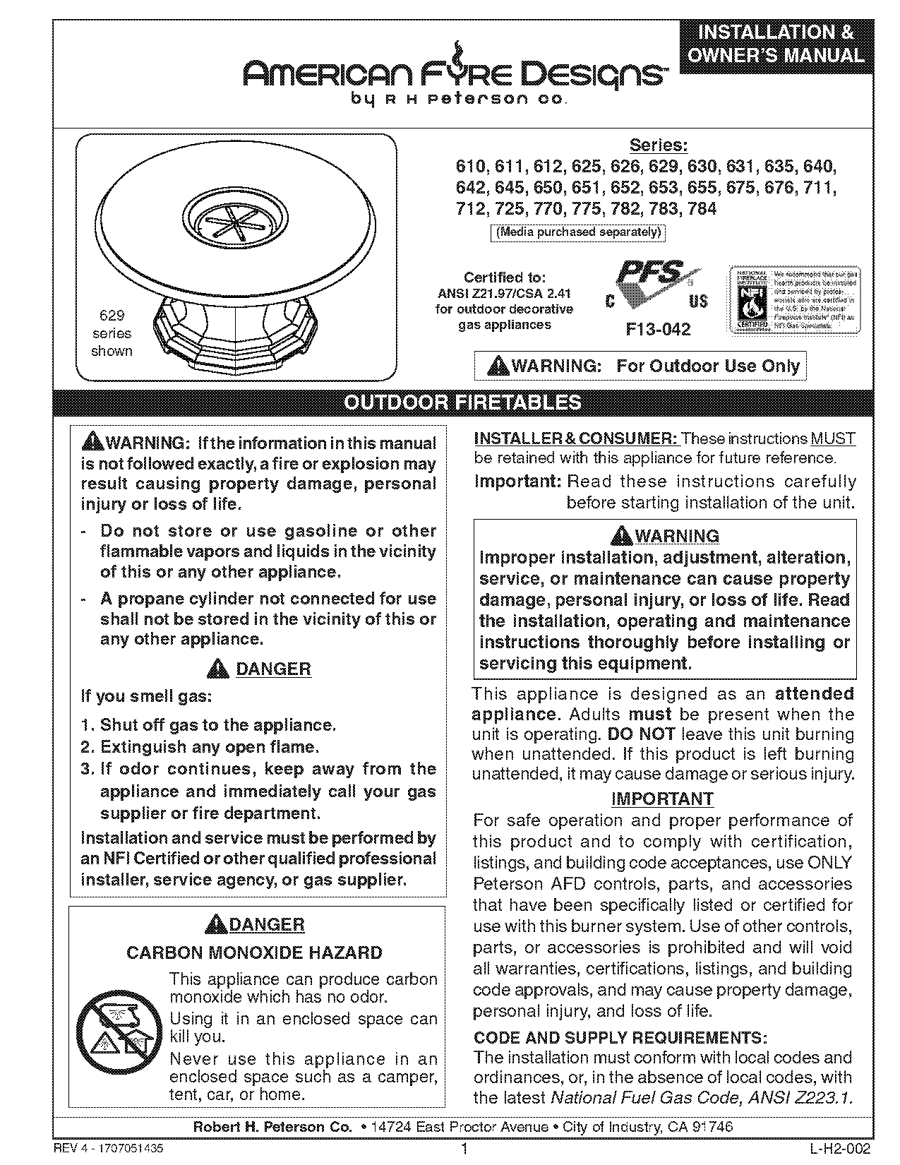 gas fire tables canada