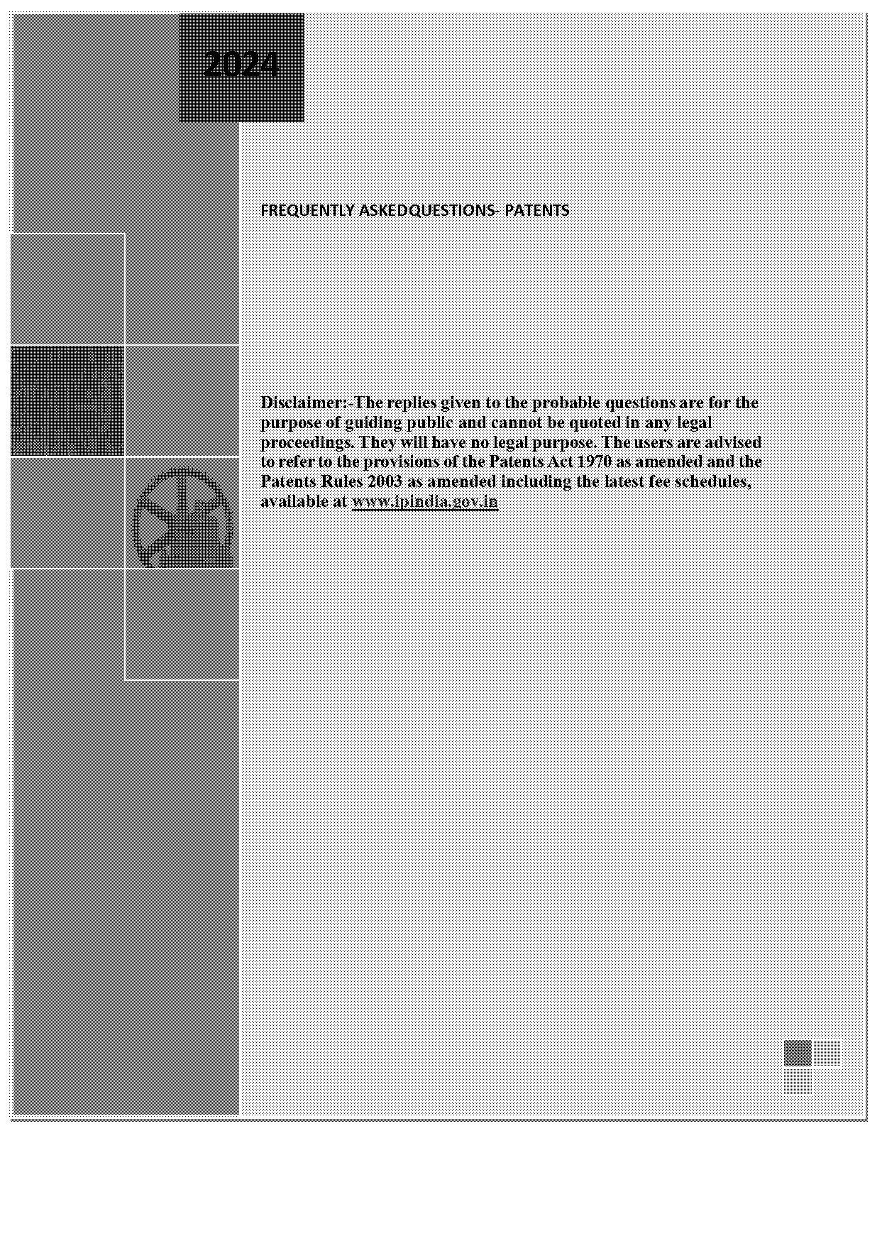 patent agent renewal india