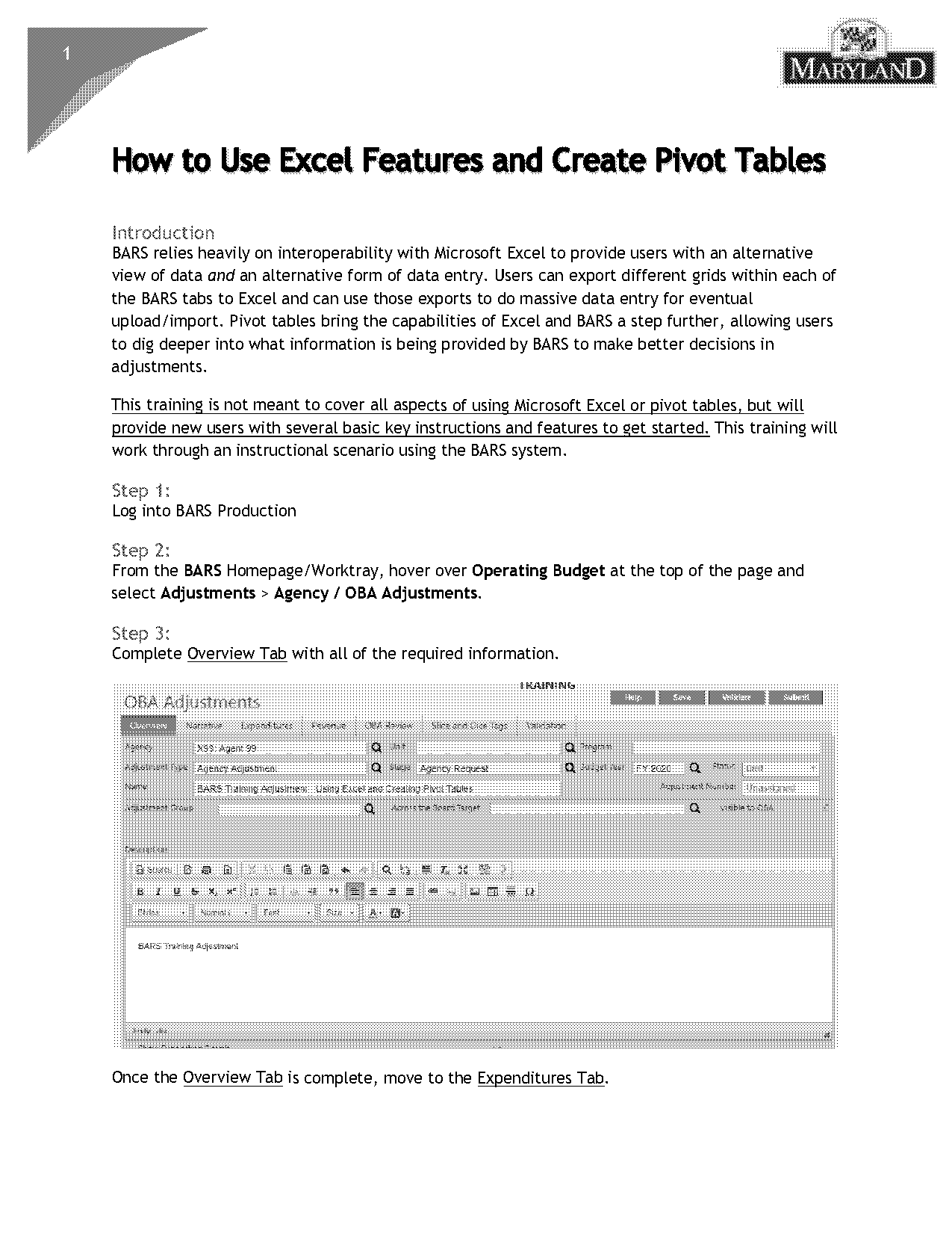 how to view pivot table in excel