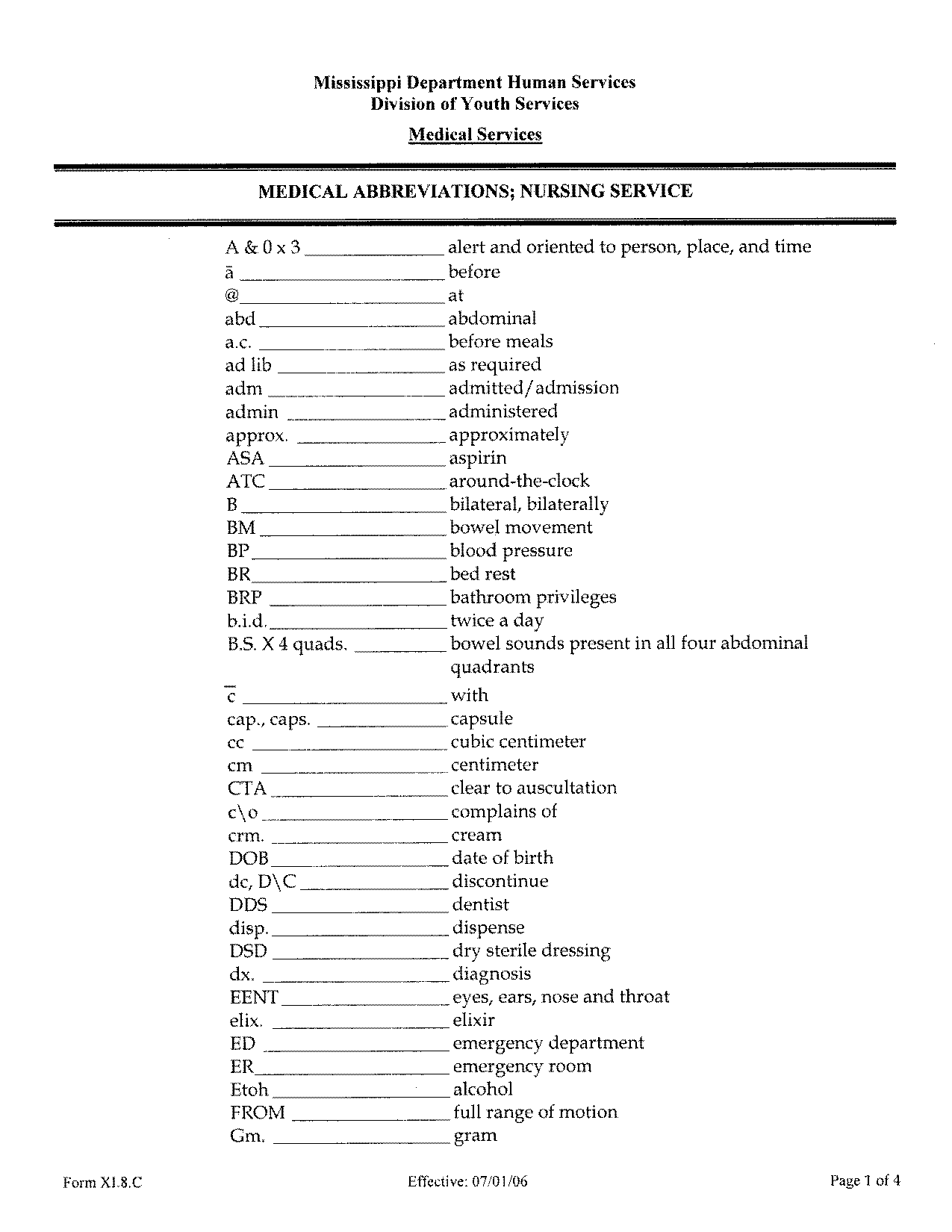 bnc hospital full form