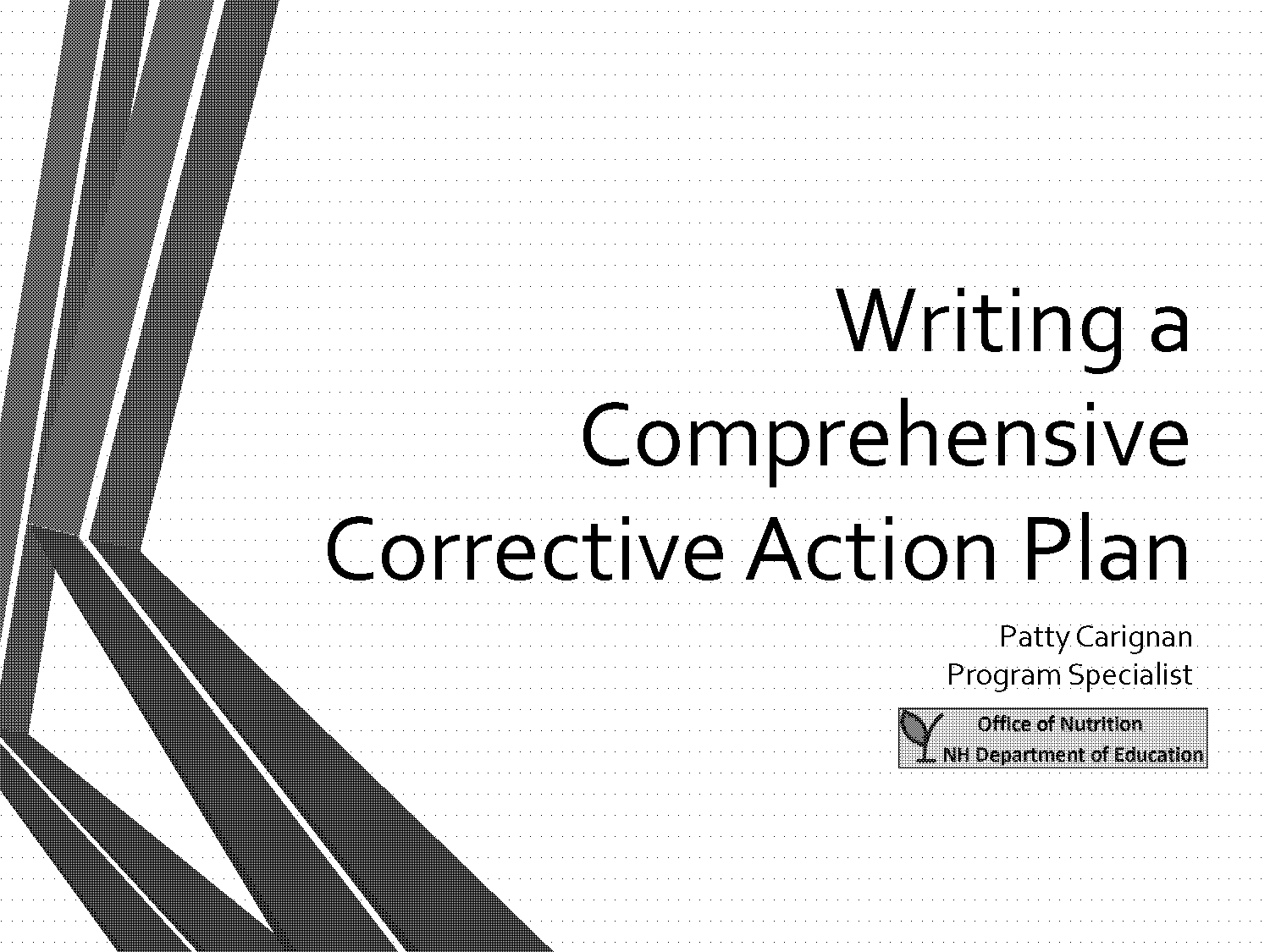 how do you write an action plan example