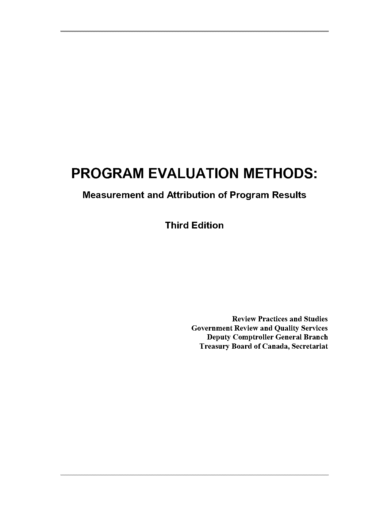 program evaluation author posavac