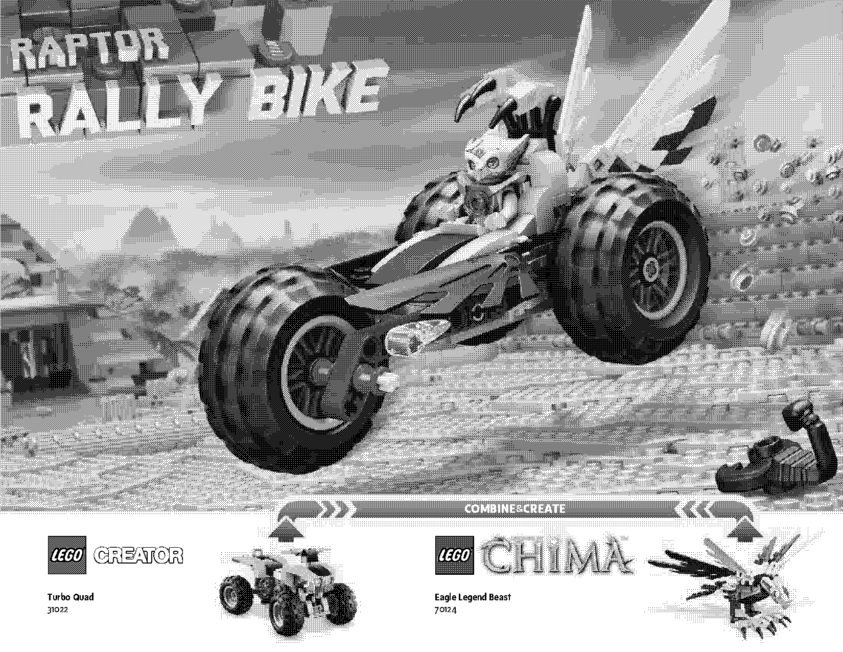 lego blade bike instructions