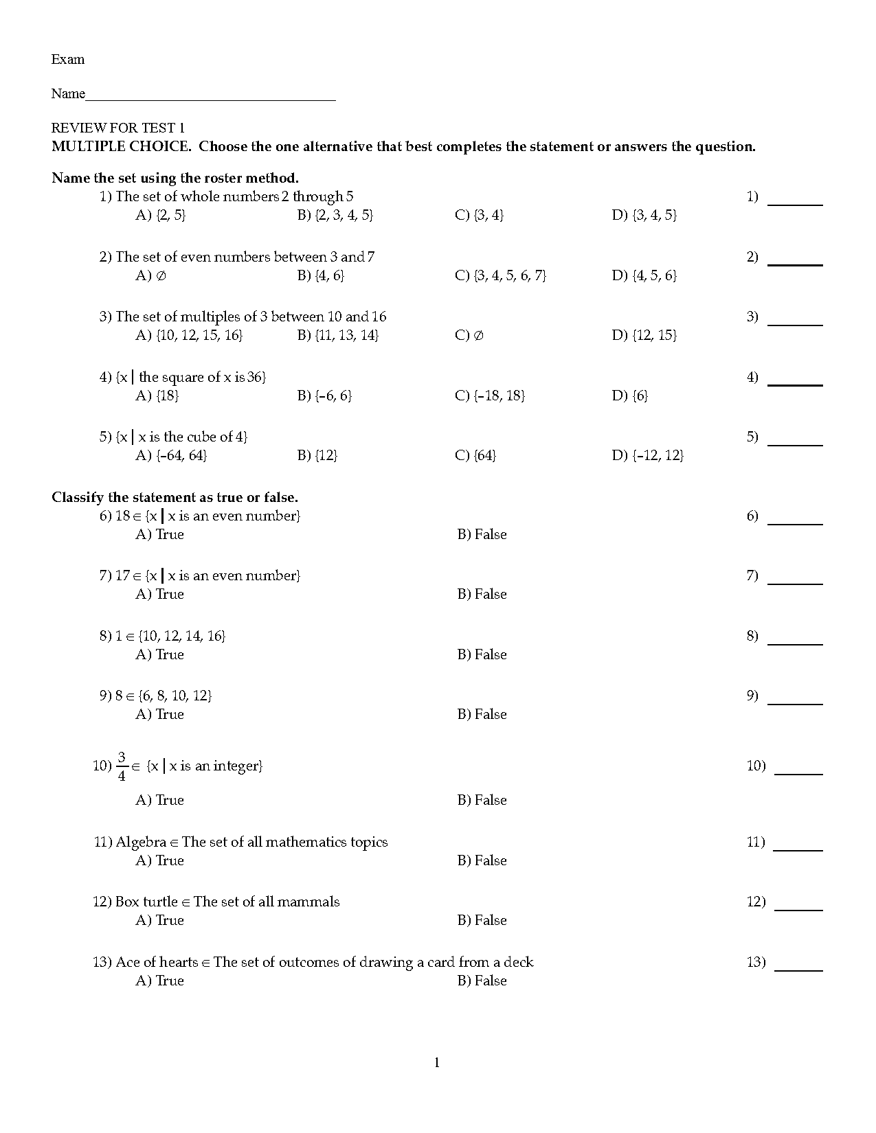 which of the following compound statements is false