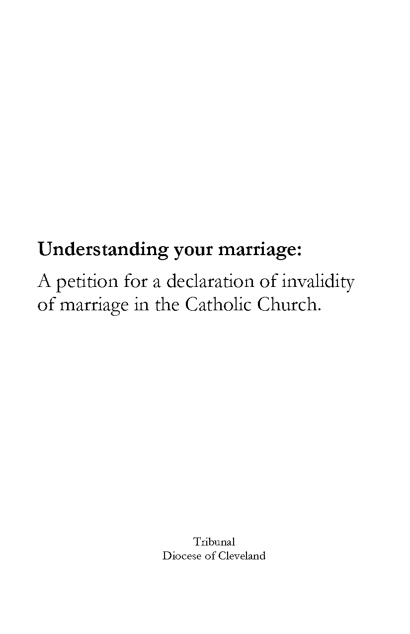 catholic letter of intent for marriage