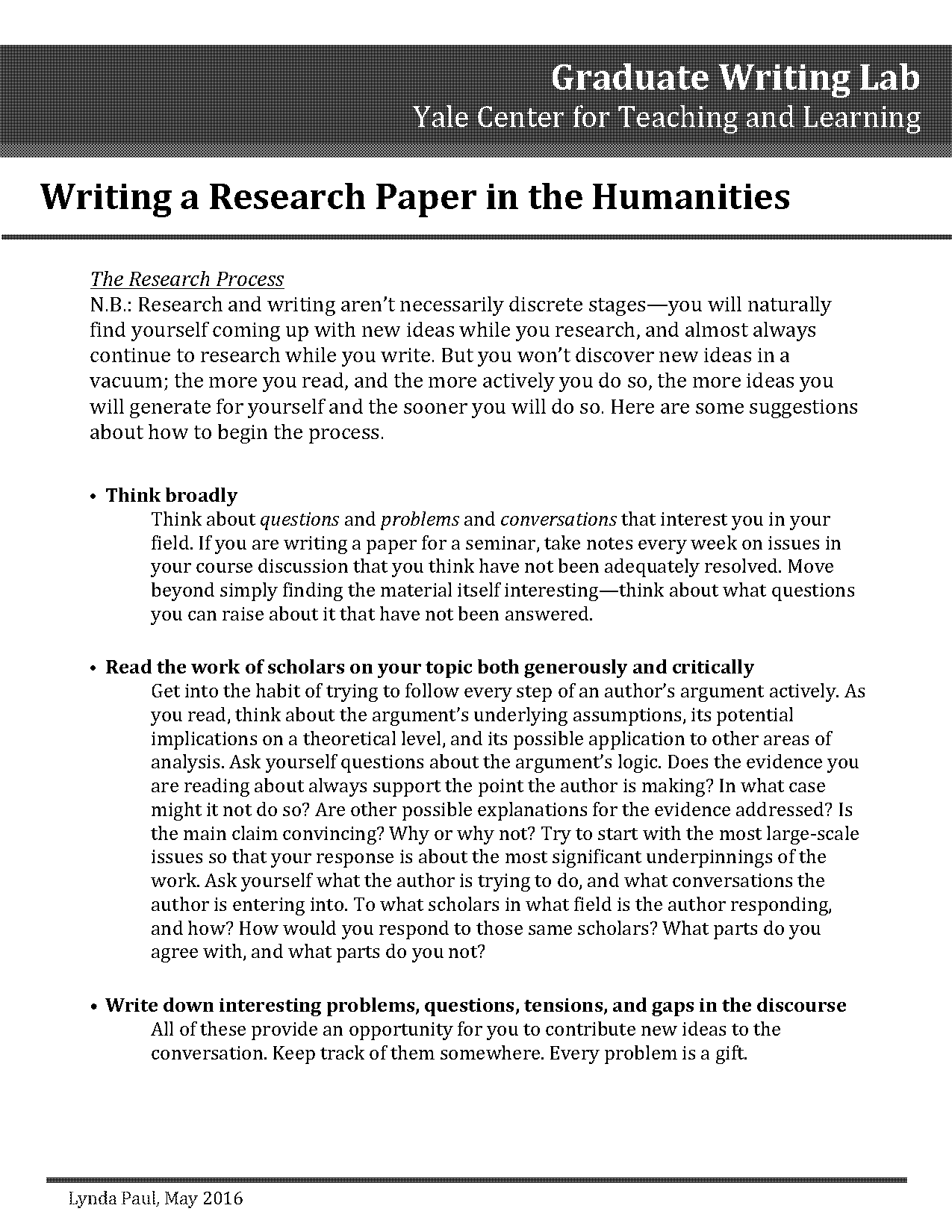 how to write an abstract for a humanities paper