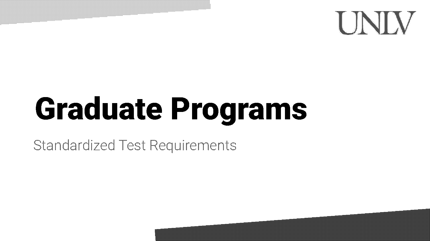 graduate programs low gpa requirements