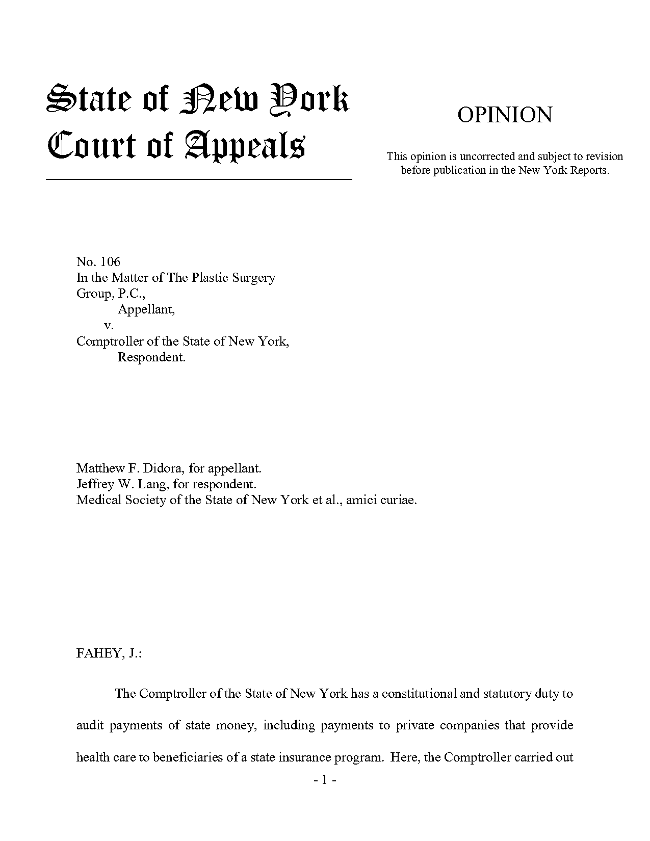 notice of subpoena duces tecum new york