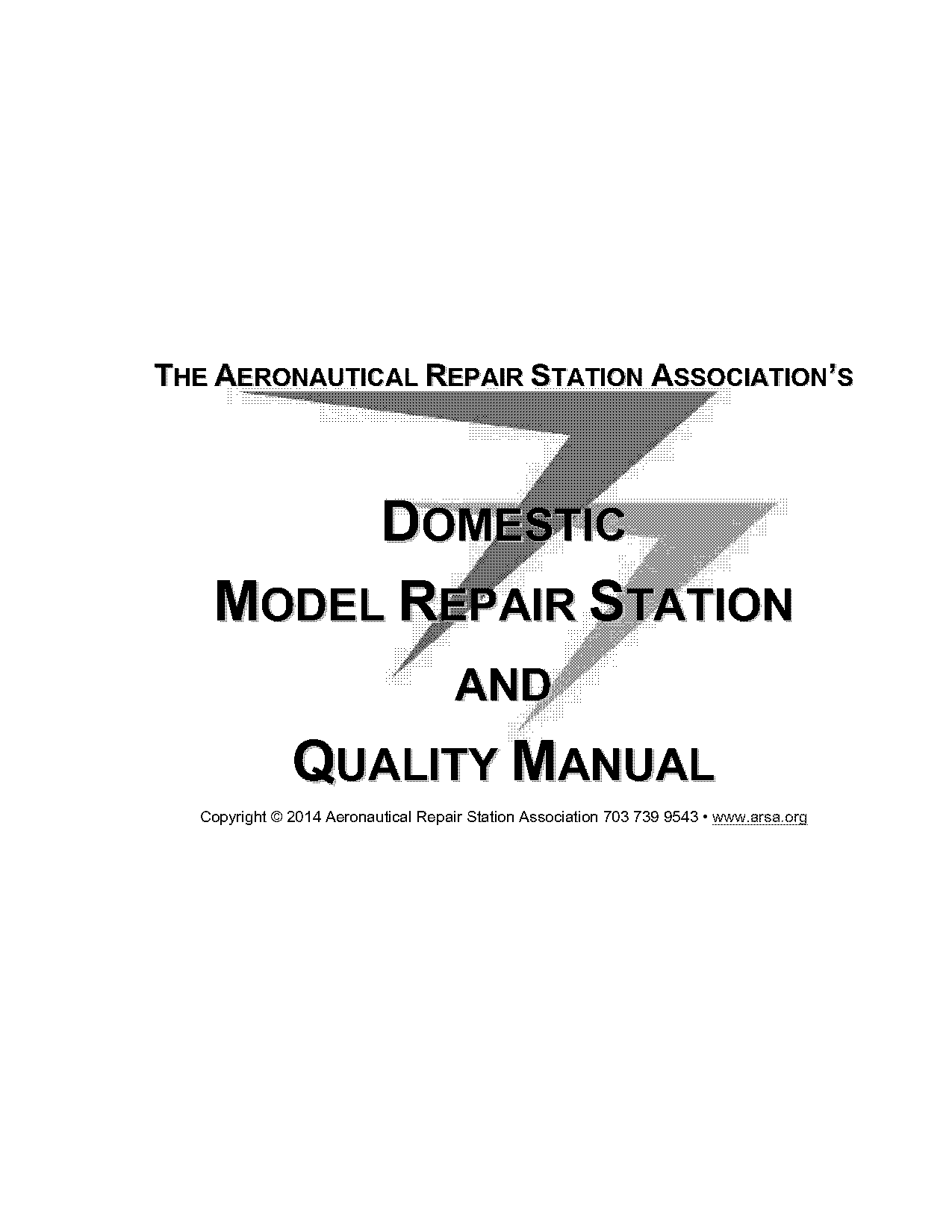 repair station and quality control manual