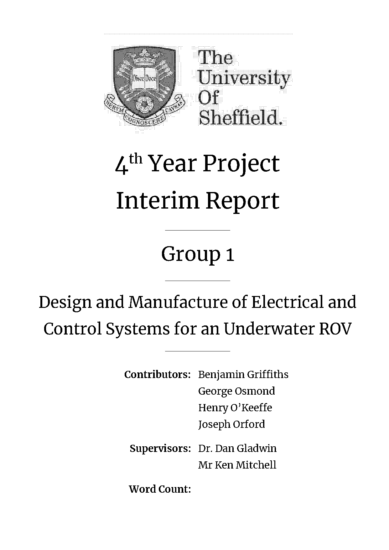 fyp interim report sample